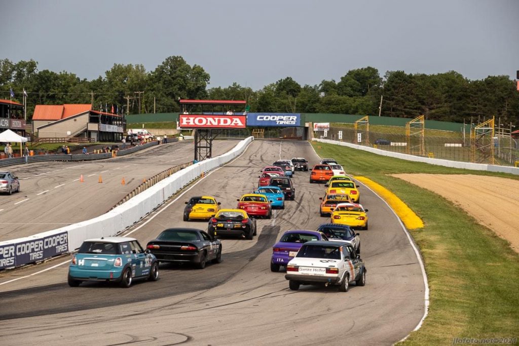 Track Event / Time Trial MidOhio Sports Car Course Cincinnati